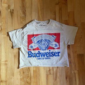 Budweiser Cropped T-Shirt